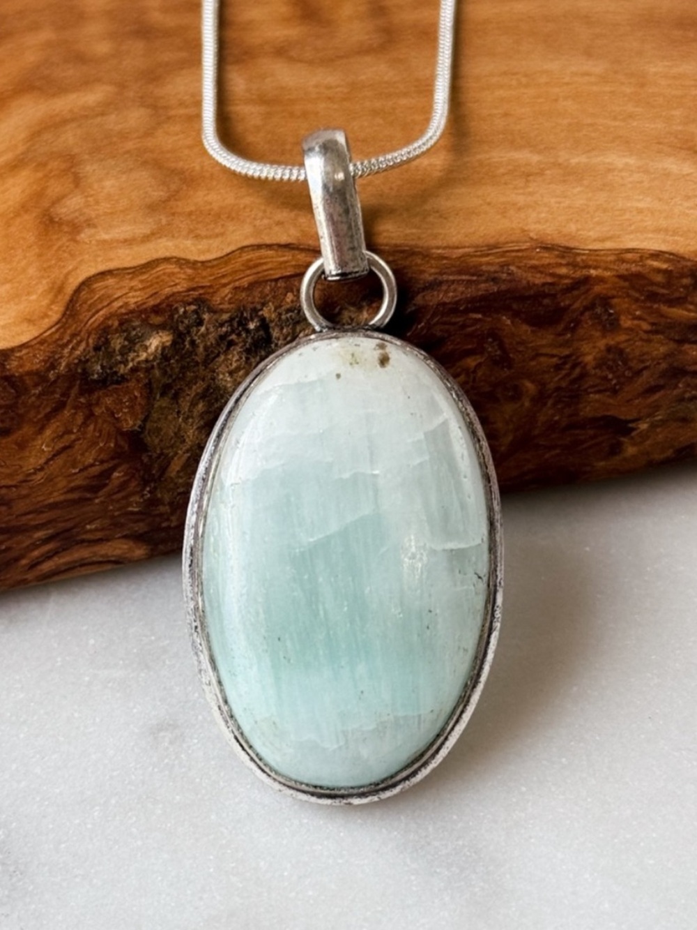 Hememorphite Silver Necklace